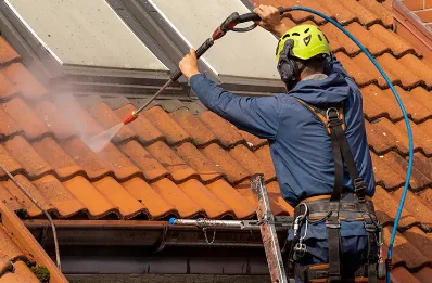 Démoussage et hydrofuge de toiture à Villers-Vicomte